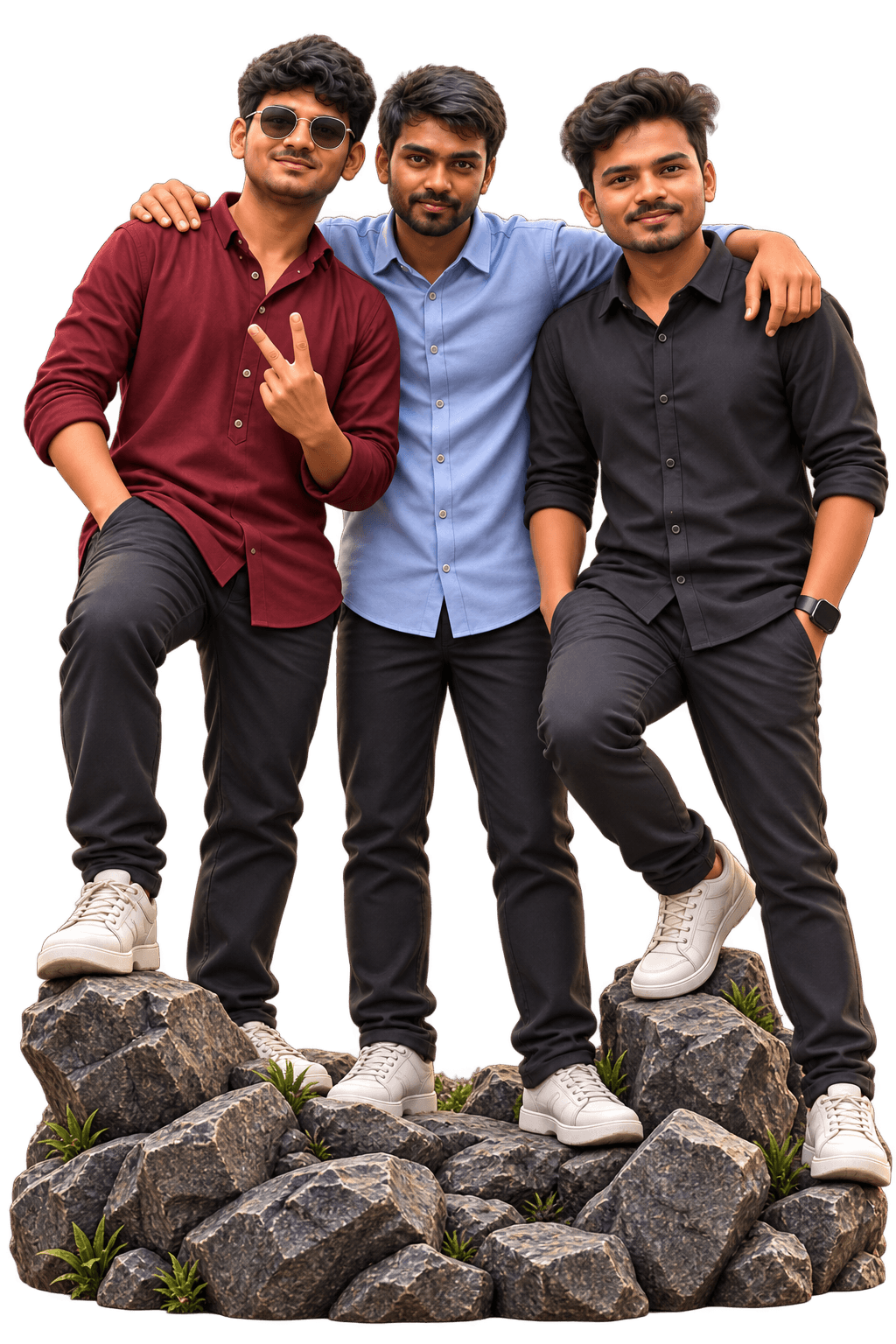 Friends collectible figurine concept