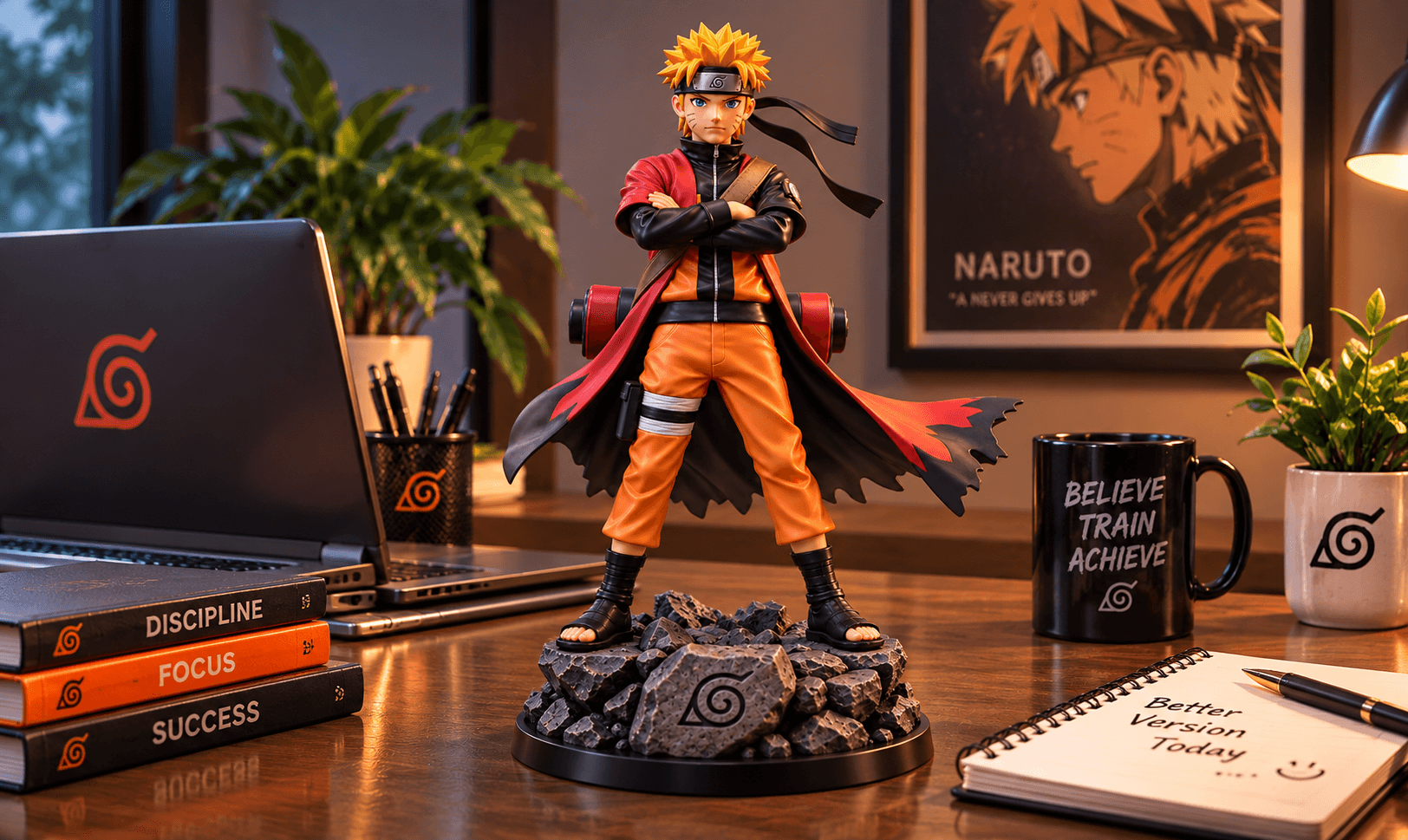 Naruto-inspired premium collectible figurine concept